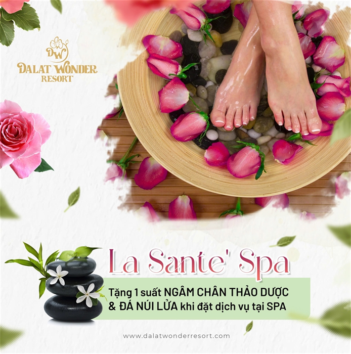 ƯU ĐÃI CỰC HỜI TẠI LA SANTE' SPA